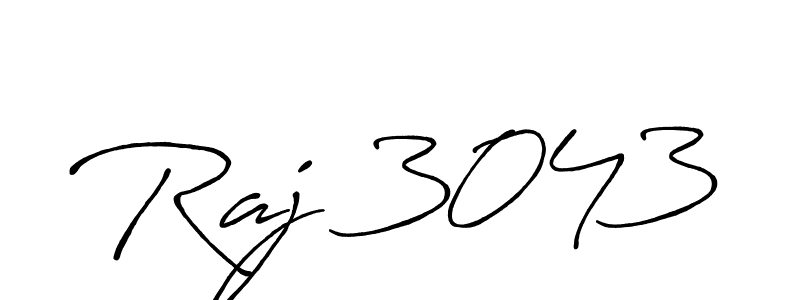 Also You can easily find your signature by using the search form. We will create Raj 3043 name handwritten signature images for you free of cost using Antro_Vectra_Bolder sign style. Raj 3043 signature style 7 images and pictures png