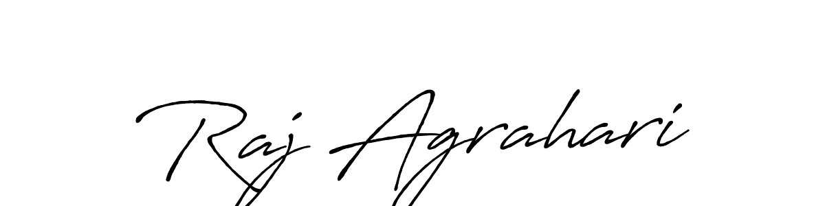 You should practise on your own different ways (Antro_Vectra_Bolder) to write your name (Raj Agrahari) in signature. don't let someone else do it for you. Raj Agrahari signature style 7 images and pictures png