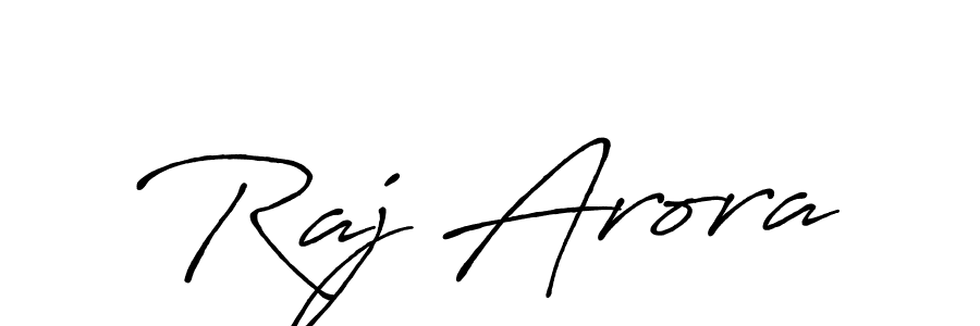Similarly Antro_Vectra_Bolder is the best handwritten signature design. Signature creator online .You can use it as an online autograph creator for name Raj Arora. Raj Arora signature style 7 images and pictures png