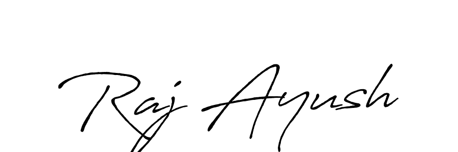if you are searching for the best signature style for your name Raj Ayush. so please give up your signature search. here we have designed multiple signature styles  using Antro_Vectra_Bolder. Raj Ayush signature style 7 images and pictures png