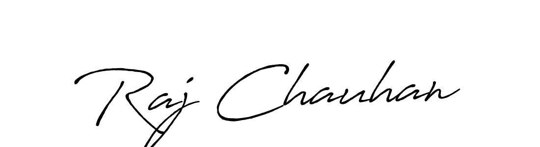 Also You can easily find your signature by using the search form. We will create Raj Chauhan name handwritten signature images for you free of cost using Antro_Vectra_Bolder sign style. Raj Chauhan signature style 7 images and pictures png