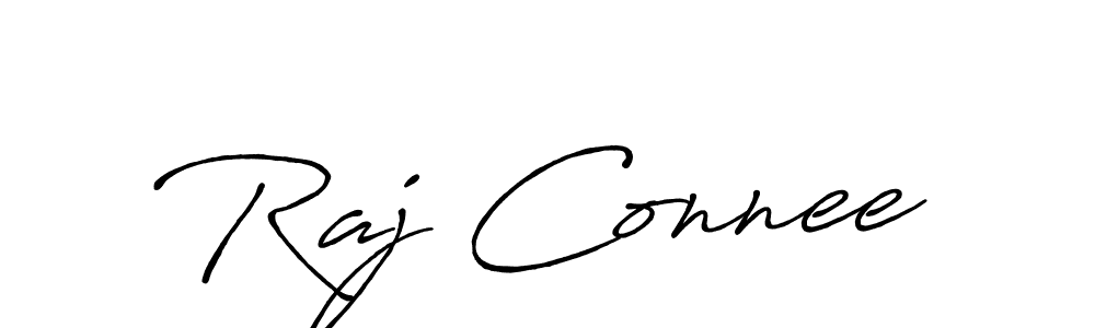 Design your own signature with our free online signature maker. With this signature software, you can create a handwritten (Antro_Vectra_Bolder) signature for name Raj Connee. Raj Connee signature style 7 images and pictures png