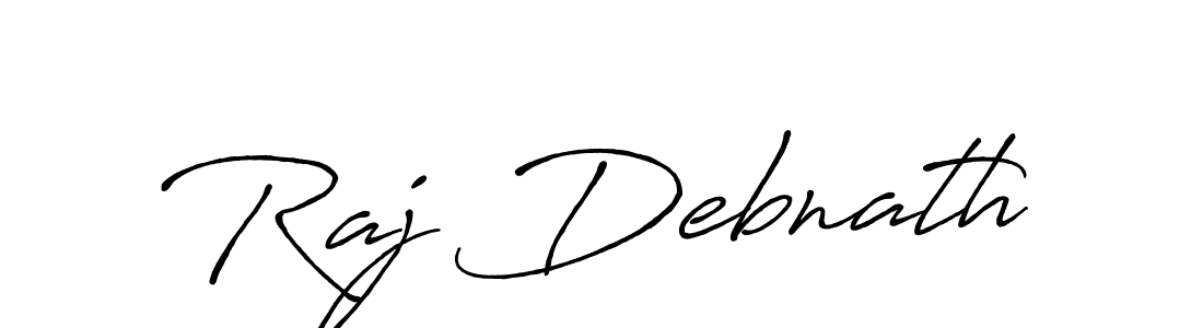 Use a signature maker to create a handwritten signature online. With this signature software, you can design (Antro_Vectra_Bolder) your own signature for name Raj Debnath. Raj Debnath signature style 7 images and pictures png