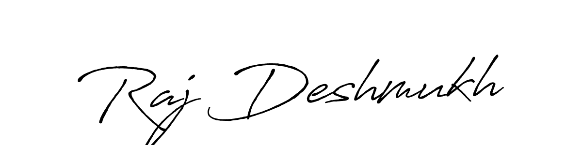 This is the best signature style for the Raj Deshmukh name. Also you like these signature font (Antro_Vectra_Bolder). Mix name signature. Raj Deshmukh signature style 7 images and pictures png