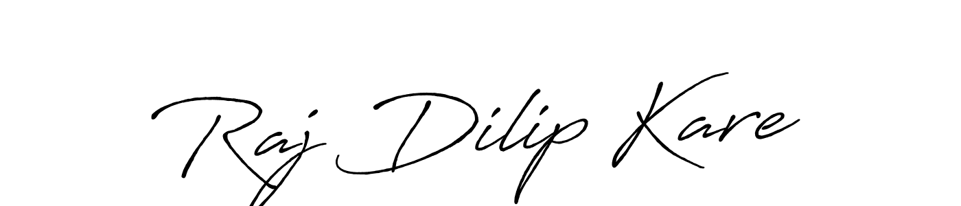 Also You can easily find your signature by using the search form. We will create Raj Dilip Kare name handwritten signature images for you free of cost using Antro_Vectra_Bolder sign style. Raj Dilip Kare signature style 7 images and pictures png