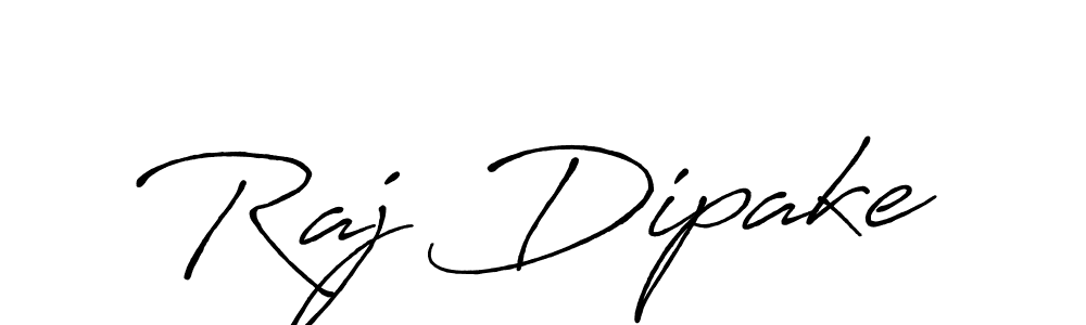 Once you've used our free online signature maker to create your best signature Antro_Vectra_Bolder style, it's time to enjoy all of the benefits that Raj Dipake name signing documents. Raj Dipake signature style 7 images and pictures png