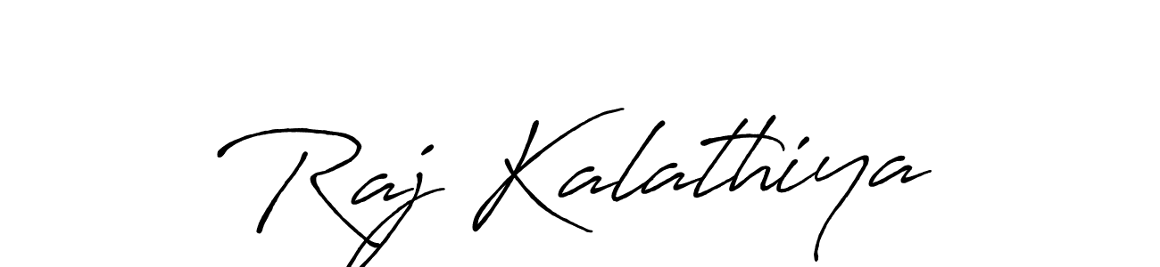 How to make Raj Kalathiya signature? Antro_Vectra_Bolder is a professional autograph style. Create handwritten signature for Raj Kalathiya name. Raj Kalathiya signature style 7 images and pictures png