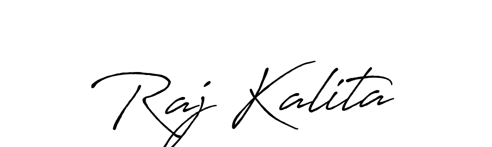 The best way (Antro_Vectra_Bolder) to make a short signature is to pick only two or three words in your name. The name Raj Kalita include a total of six letters. For converting this name. Raj Kalita signature style 7 images and pictures png