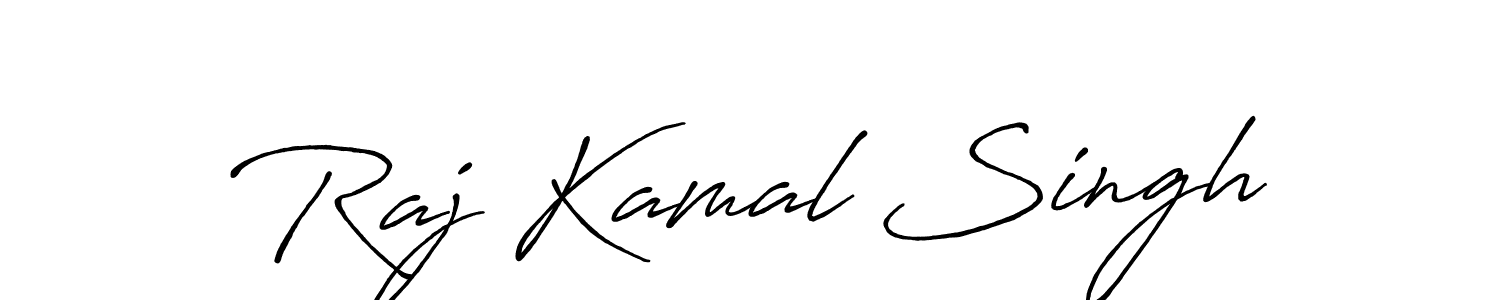 Also we have Raj Kamal Singh name is the best signature style. Create professional handwritten signature collection using Antro_Vectra_Bolder autograph style. Raj Kamal Singh signature style 7 images and pictures png