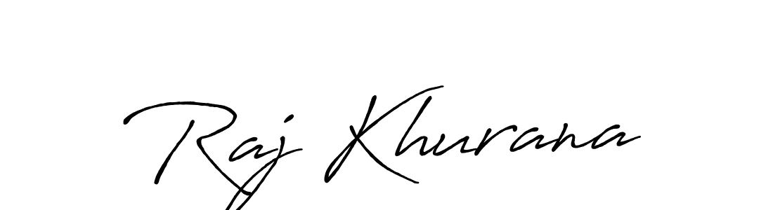 Raj Khurana stylish signature style. Best Handwritten Sign (Antro_Vectra_Bolder) for my name. Handwritten Signature Collection Ideas for my name Raj Khurana. Raj Khurana signature style 7 images and pictures png