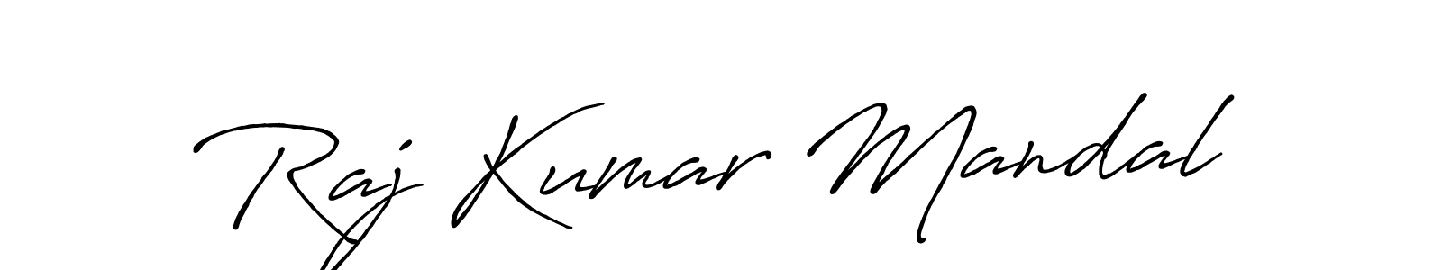 Design your own signature with our free online signature maker. With this signature software, you can create a handwritten (Antro_Vectra_Bolder) signature for name Raj Kumar Mandal. Raj Kumar Mandal signature style 7 images and pictures png