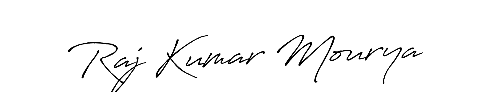Design your own signature with our free online signature maker. With this signature software, you can create a handwritten (Antro_Vectra_Bolder) signature for name Raj Kumar Mourya. Raj Kumar Mourya signature style 7 images and pictures png