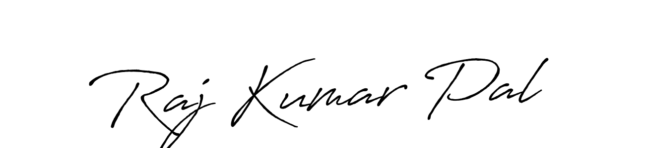 How to make Raj Kumar Pal name signature. Use Antro_Vectra_Bolder style for creating short signs online. This is the latest handwritten sign. Raj Kumar Pal signature style 7 images and pictures png