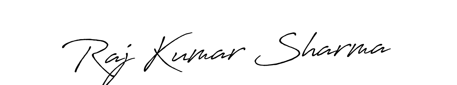 Design your own signature with our free online signature maker. With this signature software, you can create a handwritten (Antro_Vectra_Bolder) signature for name Raj Kumar Sharma. Raj Kumar Sharma signature style 7 images and pictures png