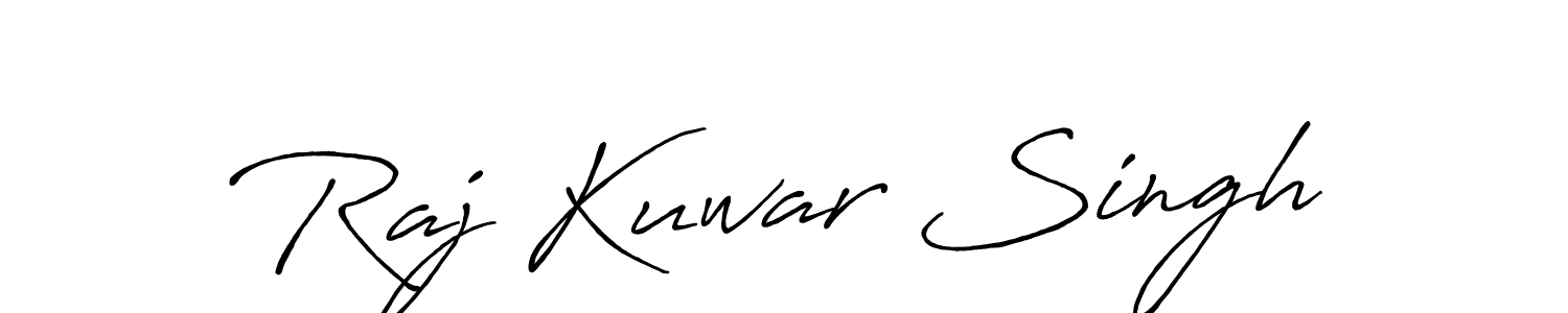 Antro_Vectra_Bolder is a professional signature style that is perfect for those who want to add a touch of class to their signature. It is also a great choice for those who want to make their signature more unique. Get Raj Kuwar Singh name to fancy signature for free. Raj Kuwar Singh signature style 7 images and pictures png