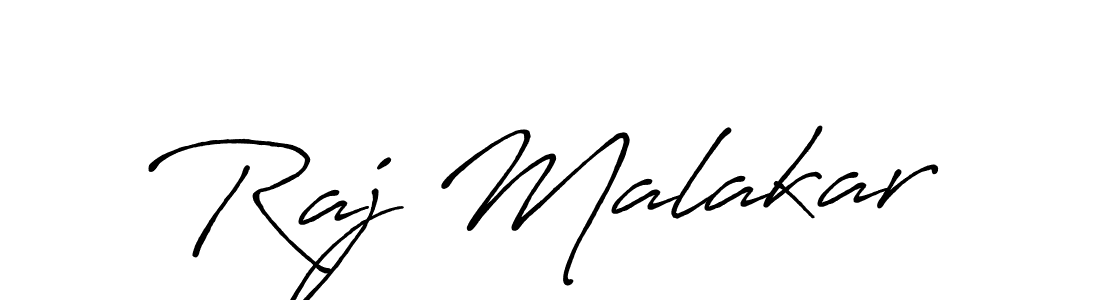 Design your own signature with our free online signature maker. With this signature software, you can create a handwritten (Antro_Vectra_Bolder) signature for name Raj Malakar. Raj Malakar signature style 7 images and pictures png