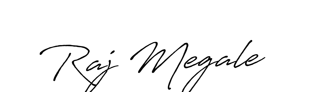 Once you've used our free online signature maker to create your best signature Antro_Vectra_Bolder style, it's time to enjoy all of the benefits that Raj Megale name signing documents. Raj Megale signature style 7 images and pictures png