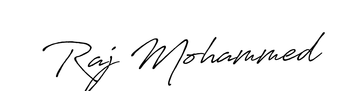 How to Draw Raj Mohammed signature style? Antro_Vectra_Bolder is a latest design signature styles for name Raj Mohammed. Raj Mohammed signature style 7 images and pictures png