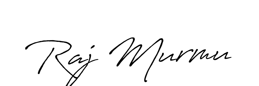 Use a signature maker to create a handwritten signature online. With this signature software, you can design (Antro_Vectra_Bolder) your own signature for name Raj Murmu. Raj Murmu signature style 7 images and pictures png