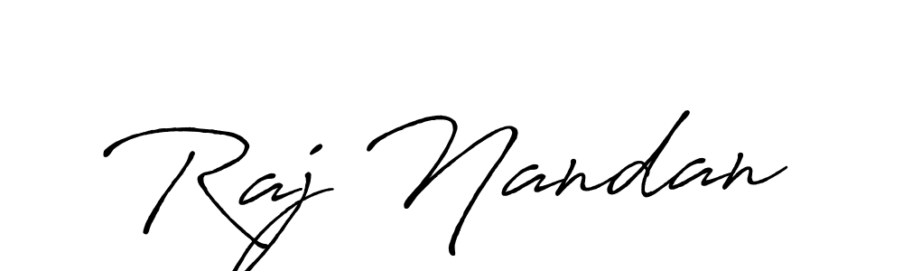 Antro_Vectra_Bolder is a professional signature style that is perfect for those who want to add a touch of class to their signature. It is also a great choice for those who want to make their signature more unique. Get Raj Nandan name to fancy signature for free. Raj Nandan signature style 7 images and pictures png