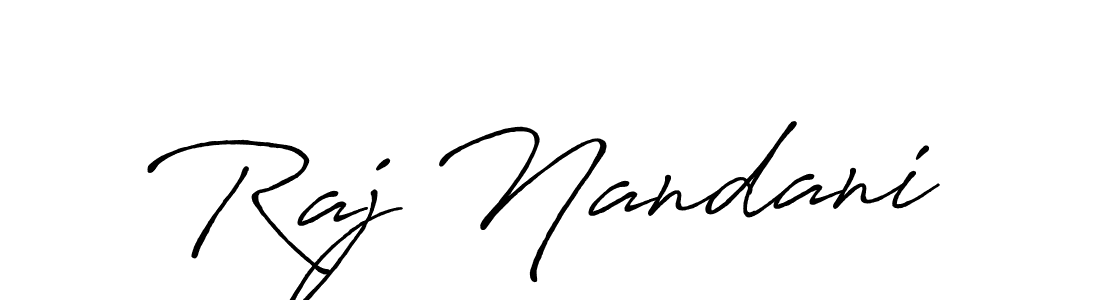It looks lik you need a new signature style for name Raj Nandani. Design unique handwritten (Antro_Vectra_Bolder) signature with our free signature maker in just a few clicks. Raj Nandani signature style 7 images and pictures png