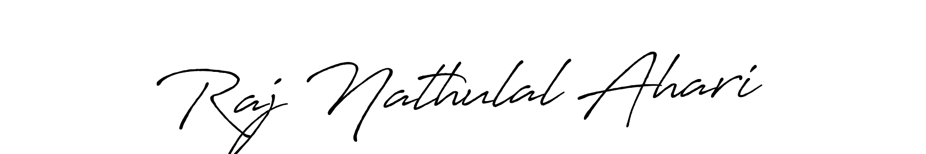 See photos of Raj Nathulal Ahari official signature by Spectra . Check more albums & portfolios. Read reviews & check more about Antro_Vectra_Bolder font. Raj Nathulal Ahari signature style 7 images and pictures png