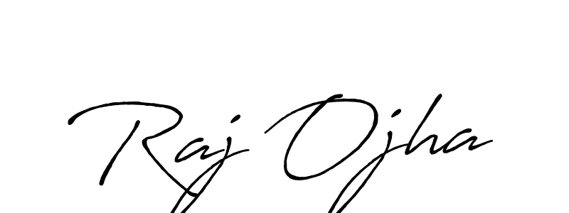 Once you've used our free online signature maker to create your best signature Antro_Vectra_Bolder style, it's time to enjoy all of the benefits that Raj Ojha name signing documents. Raj Ojha signature style 7 images and pictures png