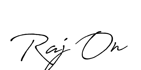 Make a short Raj On signature style. Manage your documents anywhere anytime using Antro_Vectra_Bolder. Create and add eSignatures, submit forms, share and send files easily. Raj On signature style 7 images and pictures png