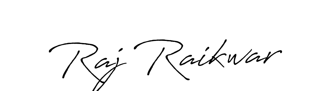 This is the best signature style for the Raj Raikwar name. Also you like these signature font (Antro_Vectra_Bolder). Mix name signature. Raj Raikwar signature style 7 images and pictures png