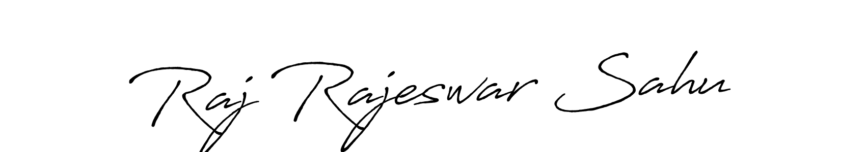 Design your own signature with our free online signature maker. With this signature software, you can create a handwritten (Antro_Vectra_Bolder) signature for name Raj Rajeswar Sahu. Raj Rajeswar Sahu signature style 7 images and pictures png