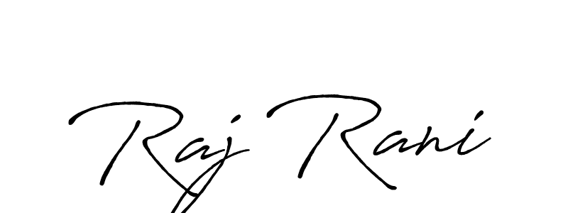 Also we have Raj Rani name is the best signature style. Create professional handwritten signature collection using Antro_Vectra_Bolder autograph style. Raj Rani signature style 7 images and pictures png