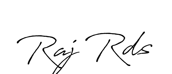 if you are searching for the best signature style for your name Raj Rds. so please give up your signature search. here we have designed multiple signature styles  using Antro_Vectra_Bolder. Raj Rds signature style 7 images and pictures png