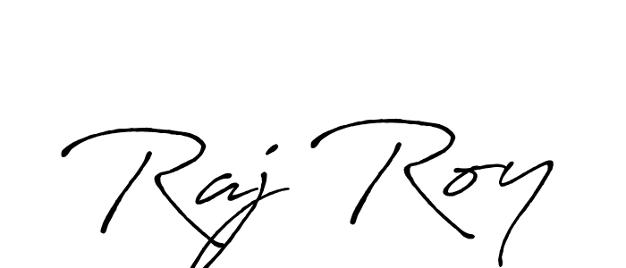 Similarly Antro_Vectra_Bolder is the best handwritten signature design. Signature creator online .You can use it as an online autograph creator for name Raj Roy. Raj Roy signature style 7 images and pictures png