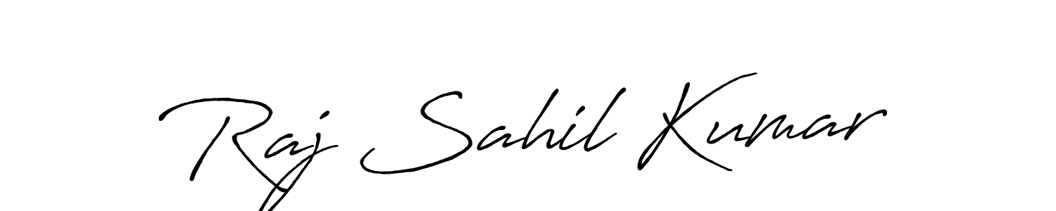 You should practise on your own different ways (Antro_Vectra_Bolder) to write your name (Raj Sahil Kumar) in signature. don't let someone else do it for you. Raj Sahil Kumar signature style 7 images and pictures png