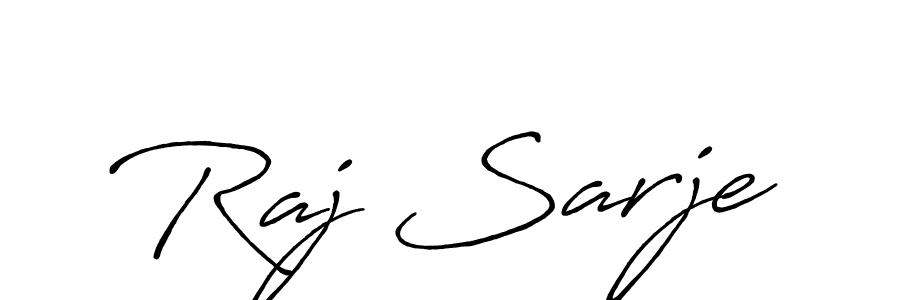 This is the best signature style for the Raj Sarje name. Also you like these signature font (Antro_Vectra_Bolder). Mix name signature. Raj Sarje signature style 7 images and pictures png