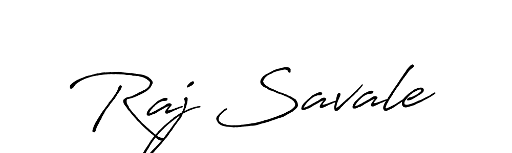 Make a beautiful signature design for name Raj Savale. With this signature (Antro_Vectra_Bolder) style, you can create a handwritten signature for free. Raj Savale signature style 7 images and pictures png