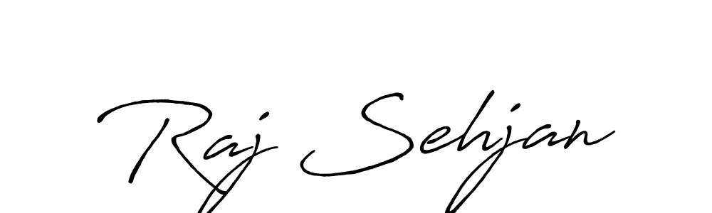 if you are searching for the best signature style for your name Raj Sehjan. so please give up your signature search. here we have designed multiple signature styles  using Antro_Vectra_Bolder. Raj Sehjan signature style 7 images and pictures png