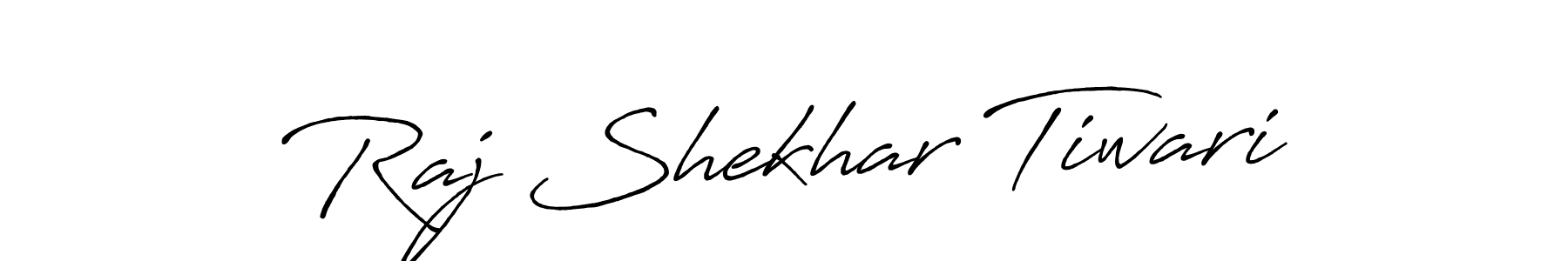 Antro_Vectra_Bolder is a professional signature style that is perfect for those who want to add a touch of class to their signature. It is also a great choice for those who want to make their signature more unique. Get Raj Shekhar Tiwari name to fancy signature for free. Raj Shekhar Tiwari signature style 7 images and pictures png