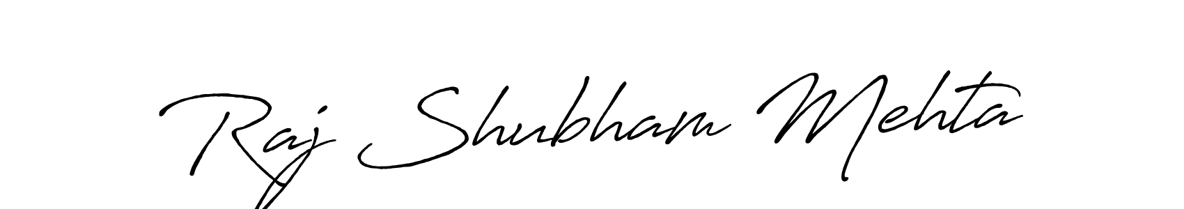 It looks lik you need a new signature style for name Raj Shubham Mehta. Design unique handwritten (Antro_Vectra_Bolder) signature with our free signature maker in just a few clicks. Raj Shubham Mehta signature style 7 images and pictures png