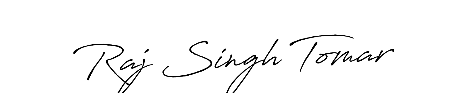 How to make Raj Singh Tomar signature? Antro_Vectra_Bolder is a professional autograph style. Create handwritten signature for Raj Singh Tomar name. Raj Singh Tomar signature style 7 images and pictures png