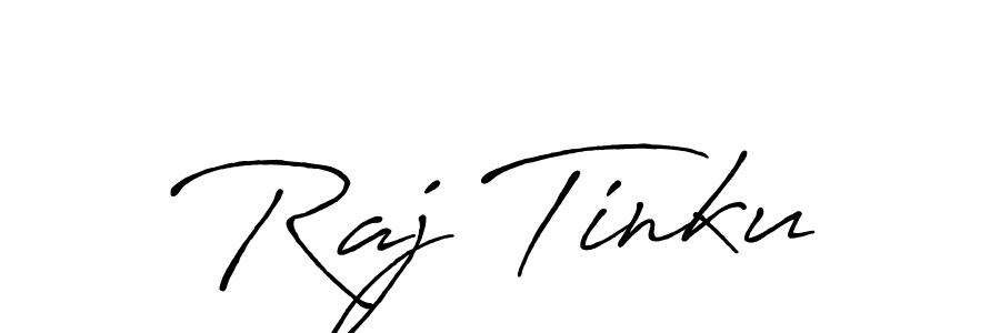 Also You can easily find your signature by using the search form. We will create Raj Tinku name handwritten signature images for you free of cost using Antro_Vectra_Bolder sign style. Raj Tinku signature style 7 images and pictures png