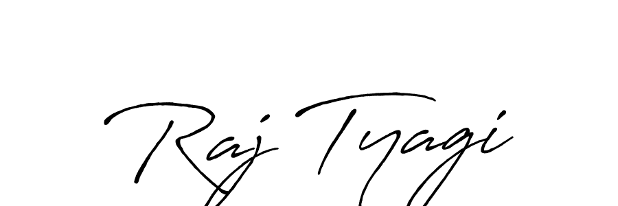 You should practise on your own different ways (Antro_Vectra_Bolder) to write your name (Raj Tyagi) in signature. don't let someone else do it for you. Raj Tyagi signature style 7 images and pictures png