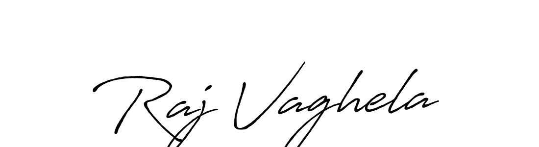 Similarly Antro_Vectra_Bolder is the best handwritten signature design. Signature creator online .You can use it as an online autograph creator for name Raj Vaghela. Raj Vaghela signature style 7 images and pictures png