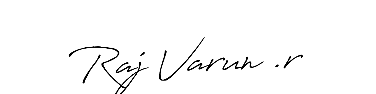 Similarly Antro_Vectra_Bolder is the best handwritten signature design. Signature creator online .You can use it as an online autograph creator for name Raj Varun .r. Raj Varun .r signature style 7 images and pictures png