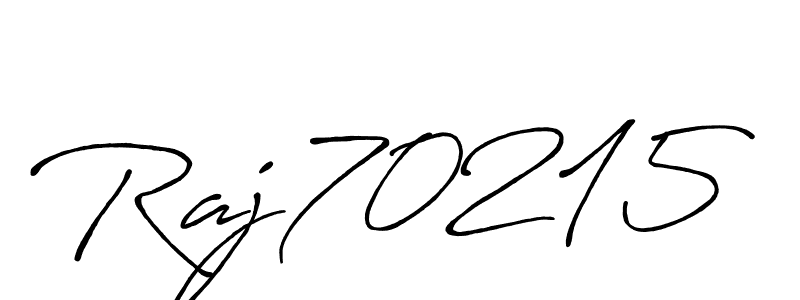 Antro_Vectra_Bolder is a professional signature style that is perfect for those who want to add a touch of class to their signature. It is also a great choice for those who want to make their signature more unique. Get Raj70215 name to fancy signature for free. Raj70215 signature style 7 images and pictures png