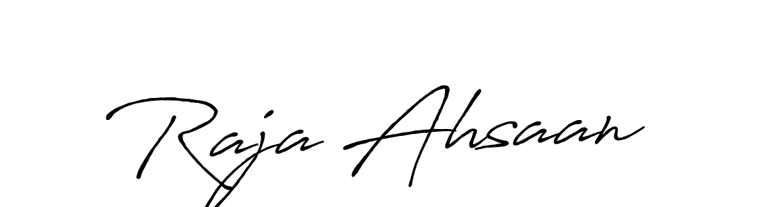 Make a short Raja Ahsaan signature style. Manage your documents anywhere anytime using Antro_Vectra_Bolder. Create and add eSignatures, submit forms, share and send files easily. Raja Ahsaan signature style 7 images and pictures png