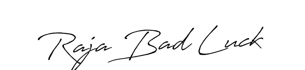 Here are the top 10 professional signature styles for the name Raja Bad Luck. These are the best autograph styles you can use for your name. Raja Bad Luck signature style 7 images and pictures png