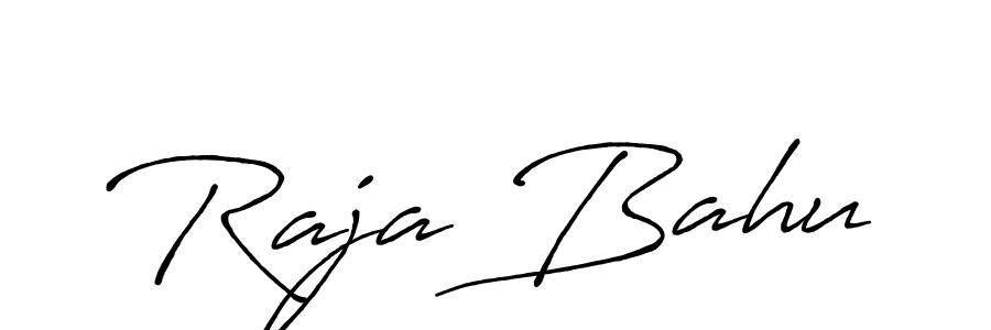How to make Raja Bahu signature? Antro_Vectra_Bolder is a professional autograph style. Create handwritten signature for Raja Bahu name. Raja Bahu signature style 7 images and pictures png