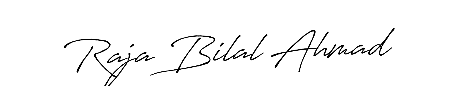 This is the best signature style for the Raja Bilal Ahmad name. Also you like these signature font (Antro_Vectra_Bolder). Mix name signature. Raja Bilal Ahmad signature style 7 images and pictures png