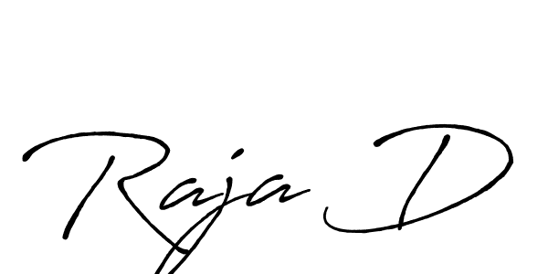 Once you've used our free online signature maker to create your best signature Antro_Vectra_Bolder style, it's time to enjoy all of the benefits that Raja D name signing documents. Raja D signature style 7 images and pictures png